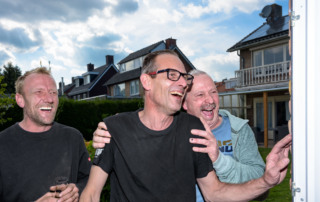 25 jaar Harrie bij in dienst bij Brabant Deur: feestje! | Louwers Deurtechnieken