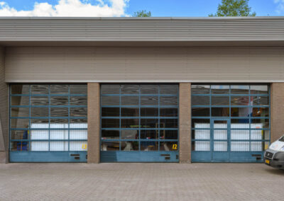 Oude situatie bij de gemeentewerf in Best | Deurtechnieken.nl