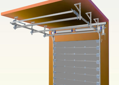 Daklijn volgende overheaddeur | Deurtechnieken.nl